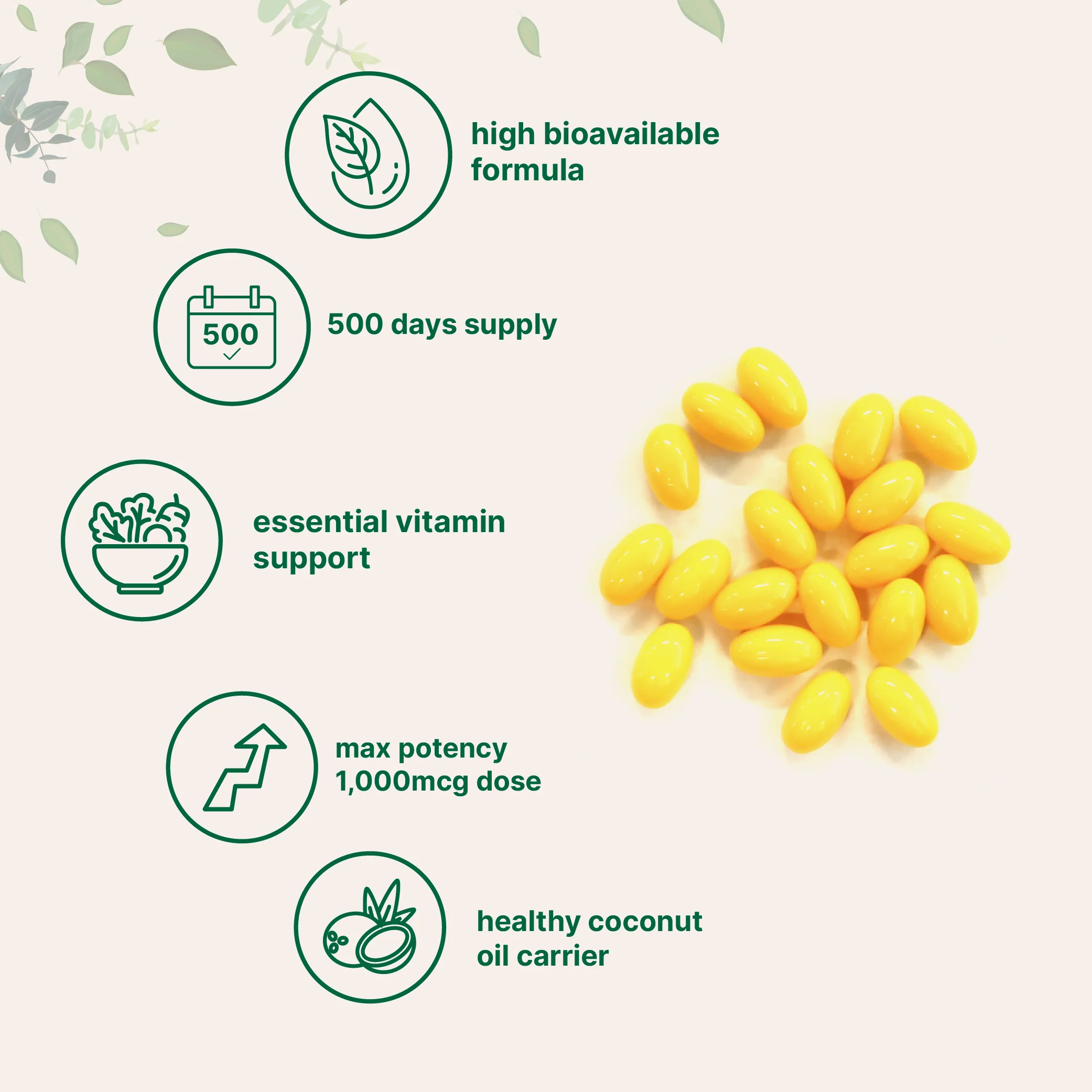Micro Ingredients Premium Folic Acid Softgels - Image 4