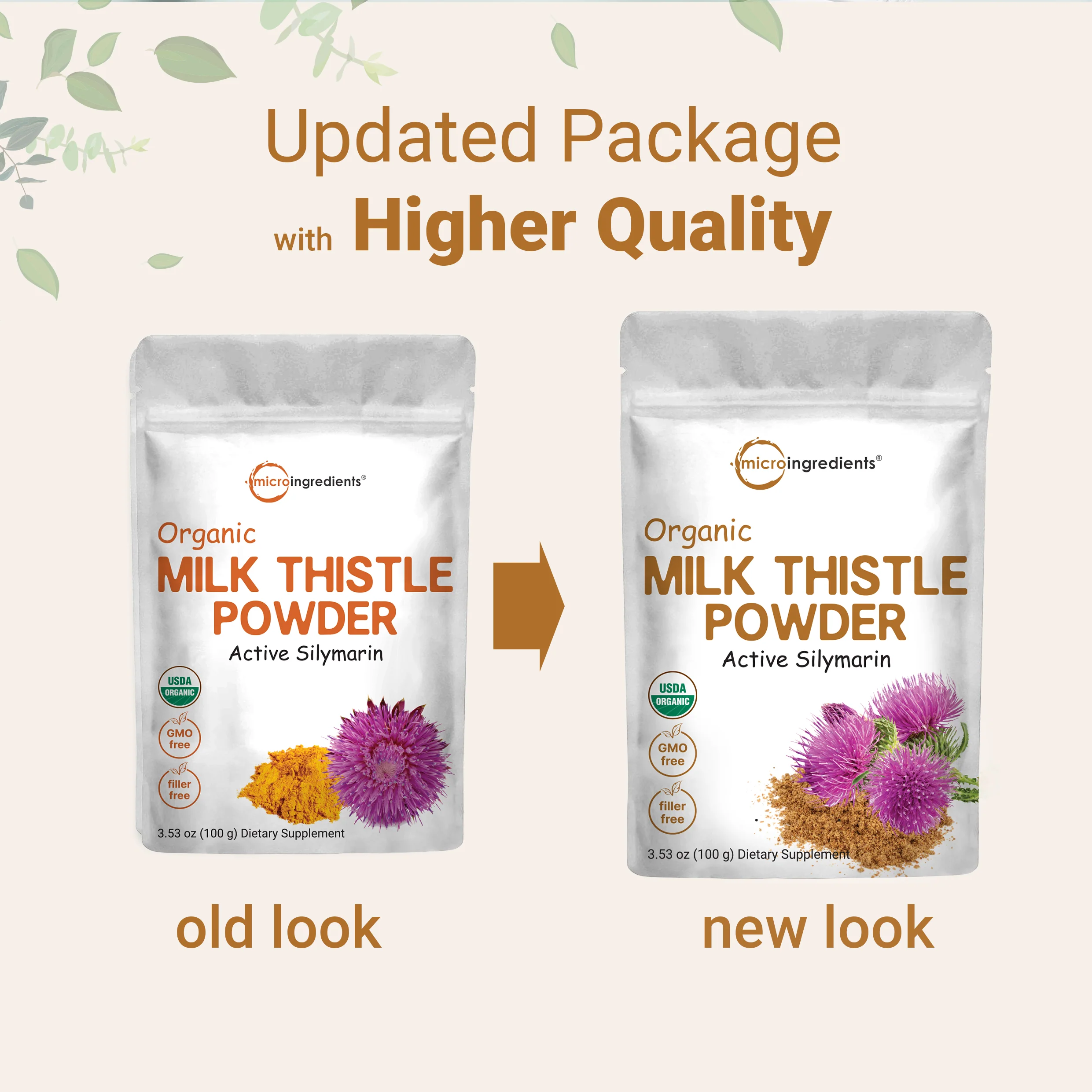 Micro Ingredients Organic Milk Thistle Powder - Image 3