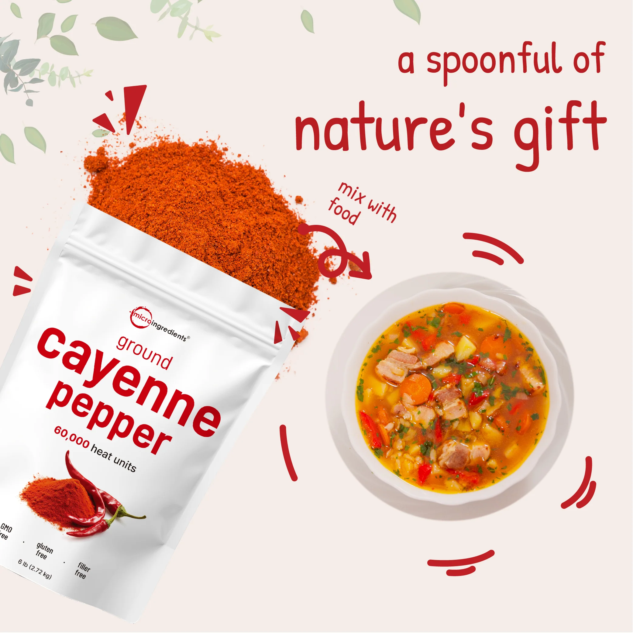 Micro Ingredients Spicy Ground Cayenne Pepper Powder - Image 5