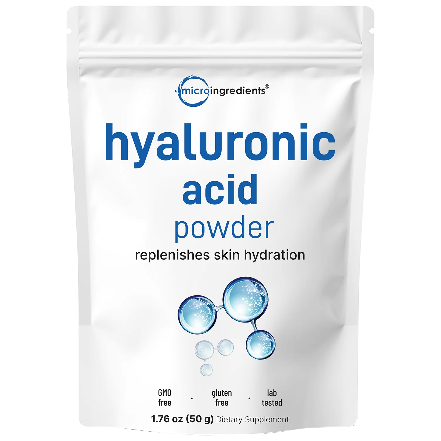Micro Ingredients Hyaluronic Acid Powder, DIY Facial Serum, Skin Hydration Care Formula - Image 3