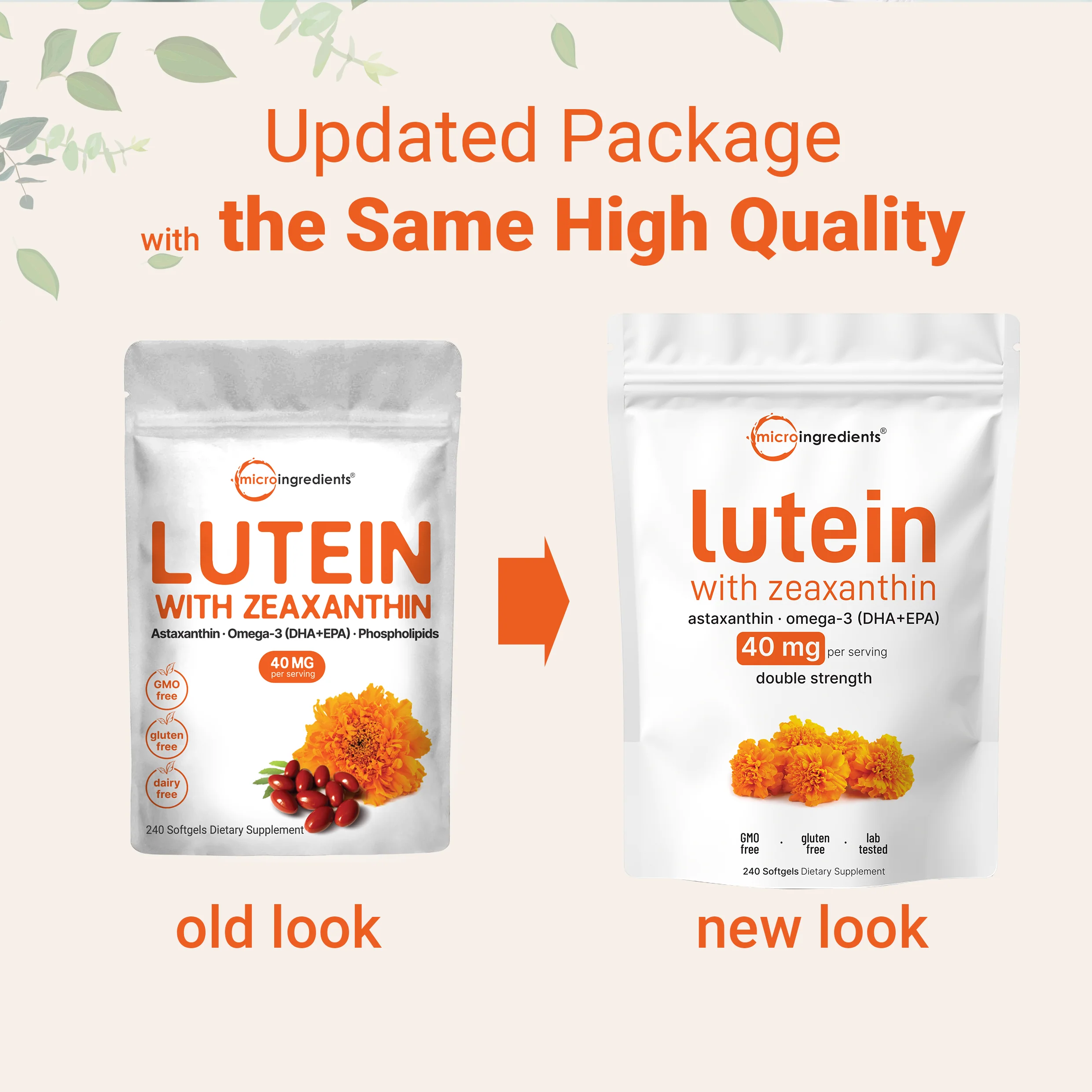 Micro Ingredients Lutein & Zeaxanthin Softgels - Image 4