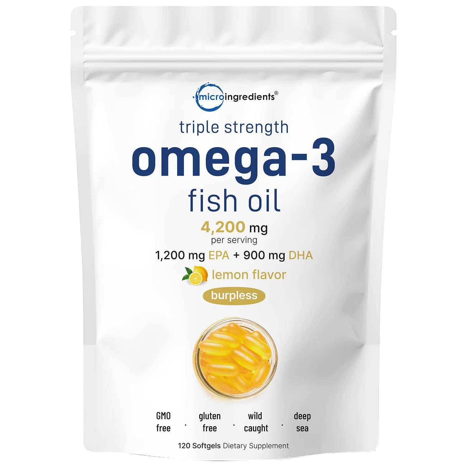 Boise Brooke's Choice Bundle: Vitamin D3K2 5000IU & Omega Fish Oil 120 Softgels - Image 5