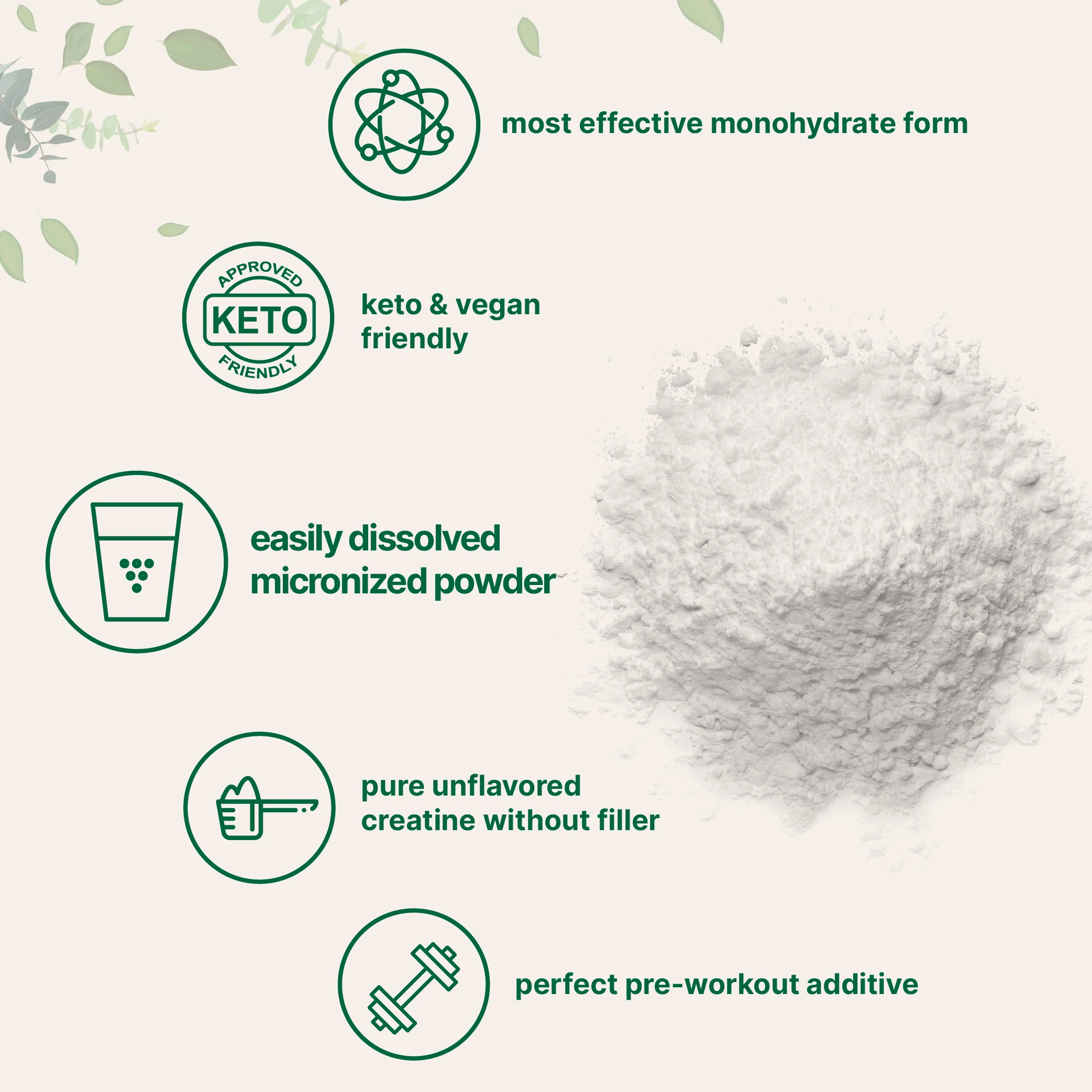 Micro Ingredients Micronized Creatine Monohydrate Powder - Unflavored - Image 10