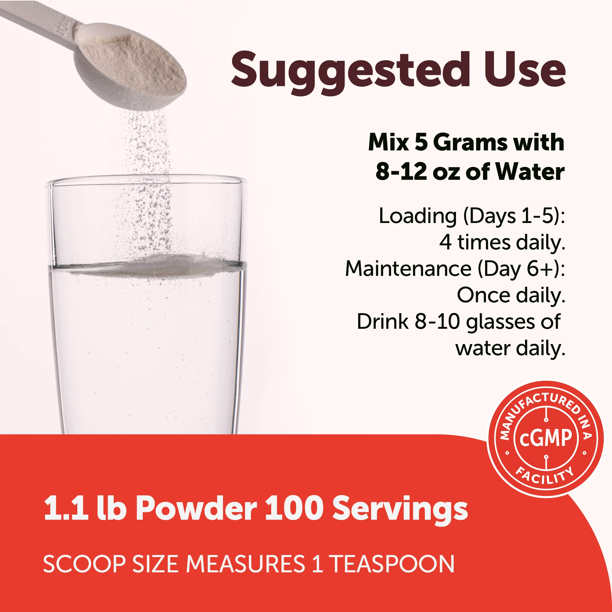 Micro Ingredients Micronized Creatine Monohydrate Powder - Unflavored - Image 5