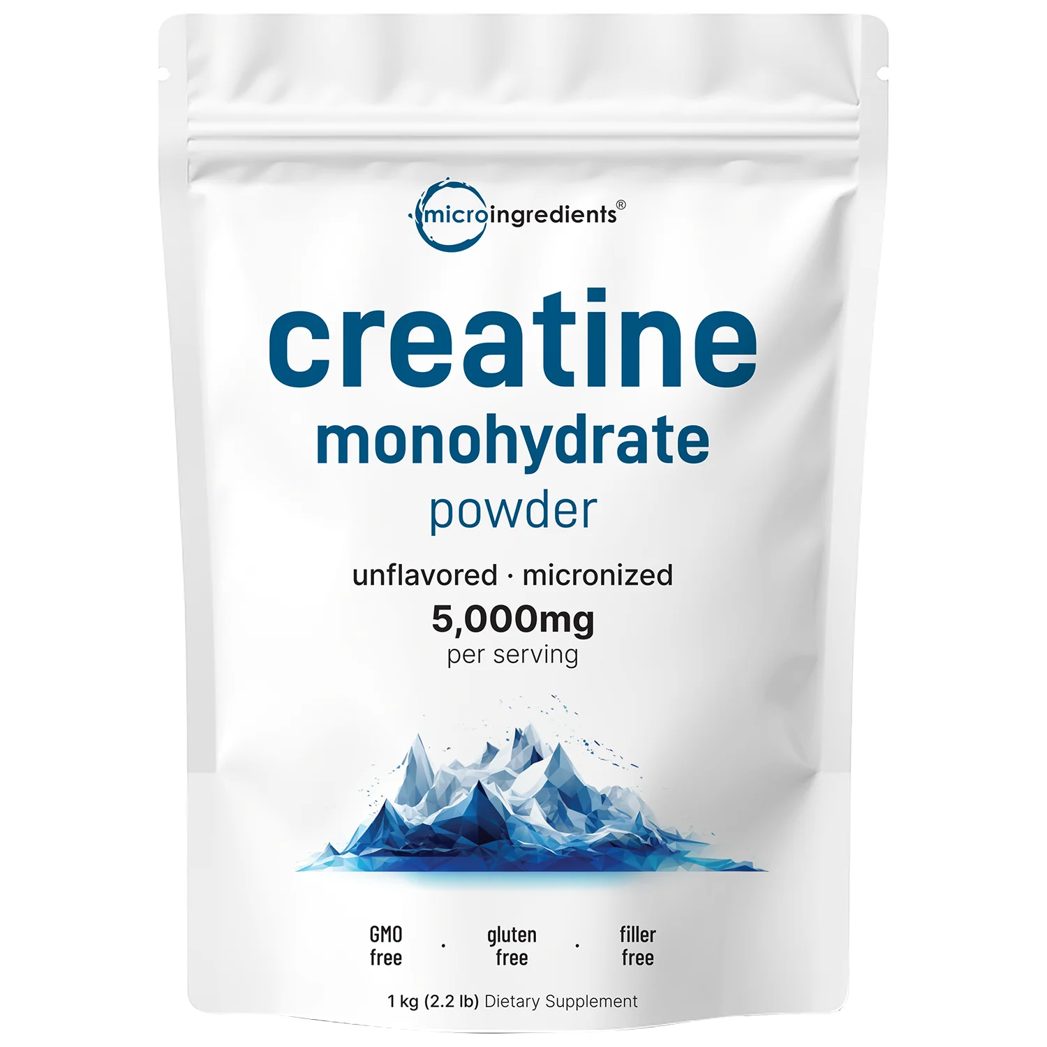 Micro Ingredients Micronized Creatine Monohydrate Powder - Unflavored - Image 8