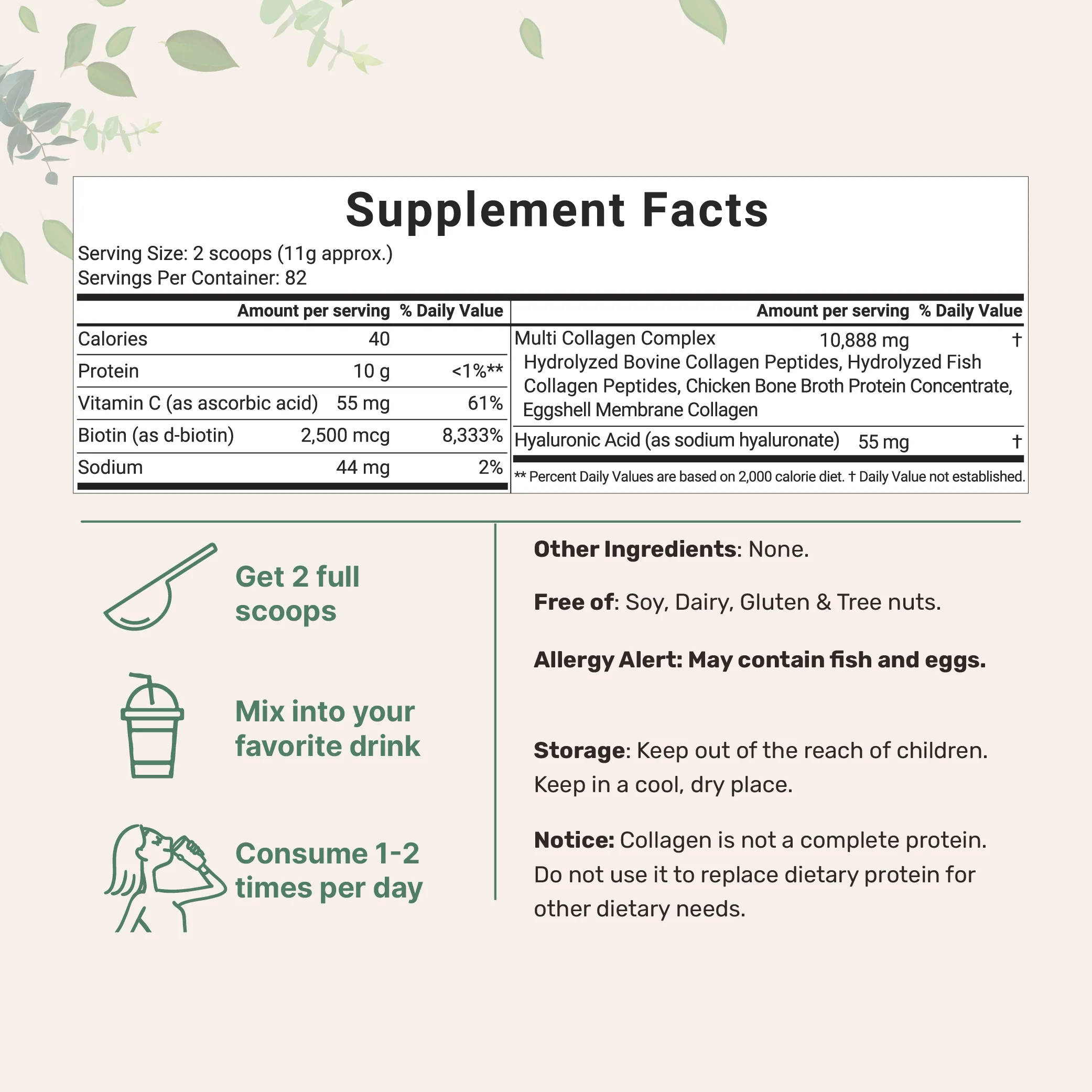 Multi Collagen Peptides Powder Family Pack - Image 5