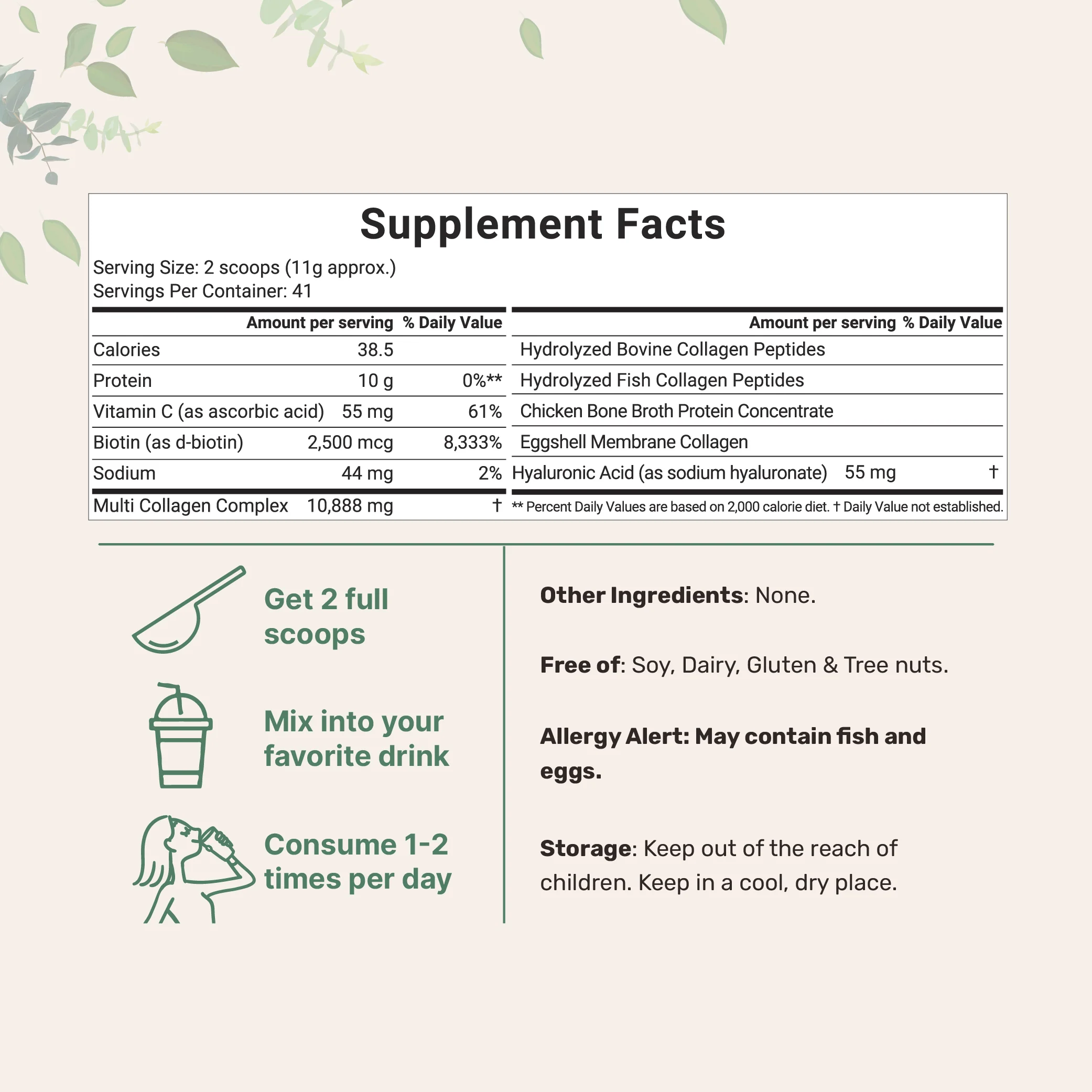 Multi Collagen Peptides Powder Family Pack - Image 3