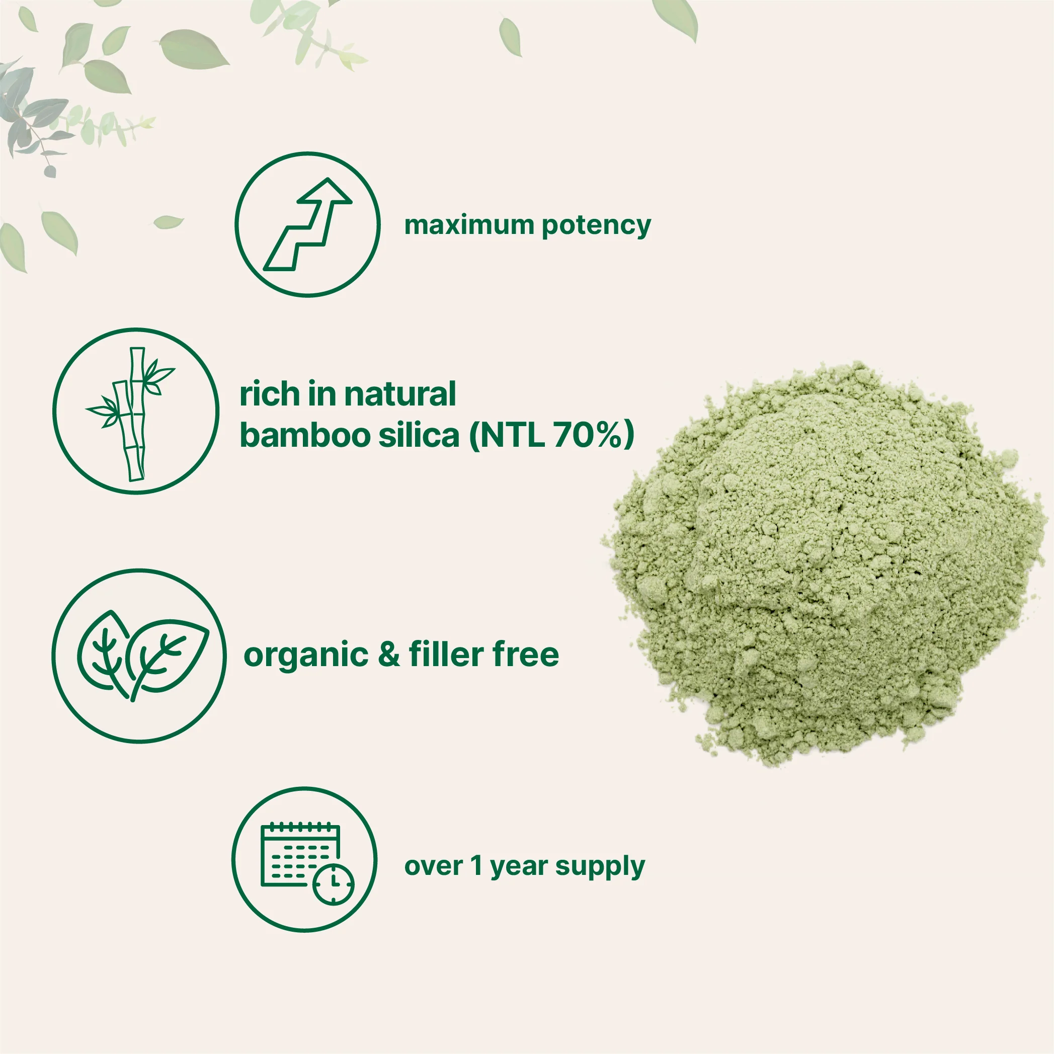 Micro Ingredients Organic Bamboo Extract Powder, 8oz - Image 3