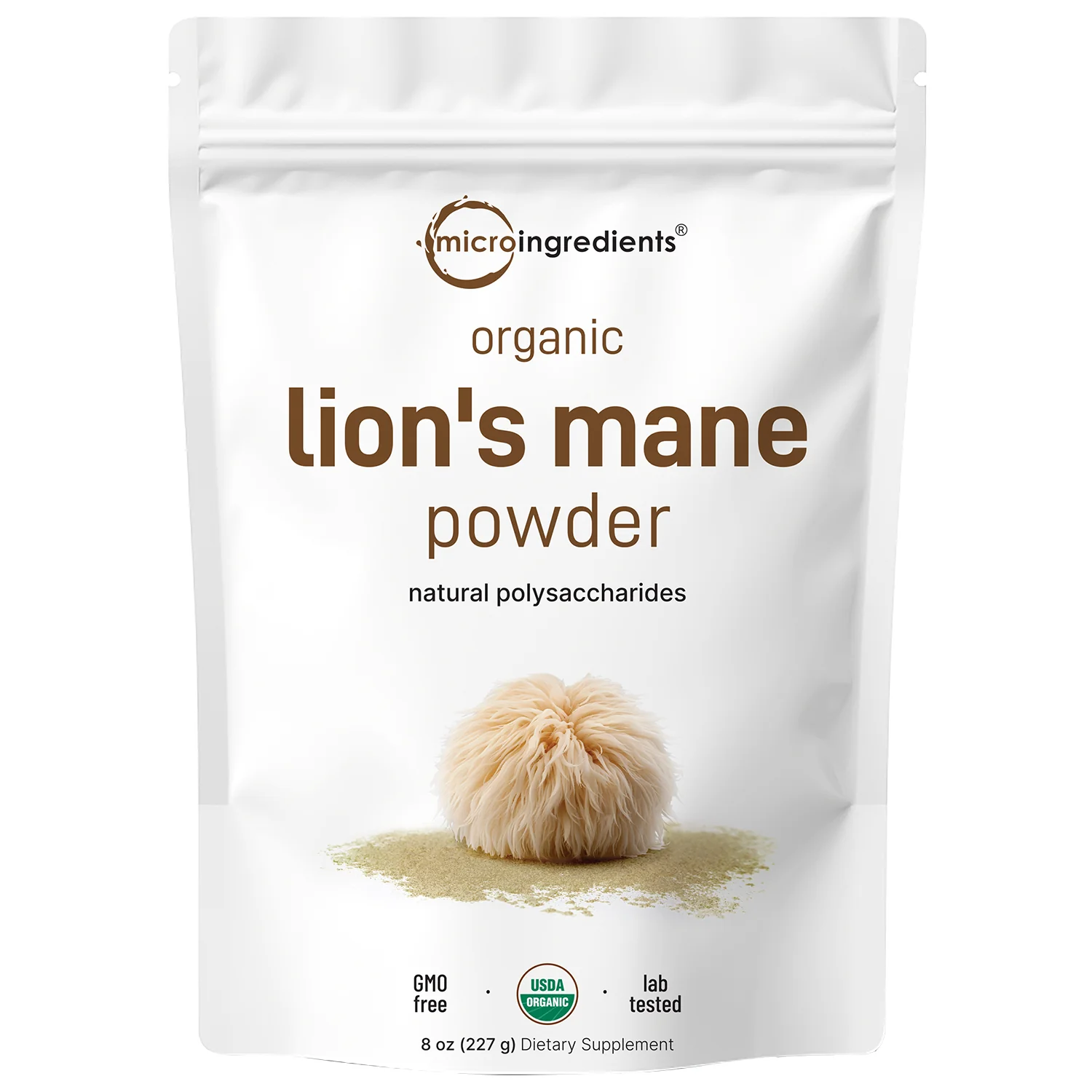 Micro Ingredients Organic Lions Mane Mushroom Supplement Powder - Image 3