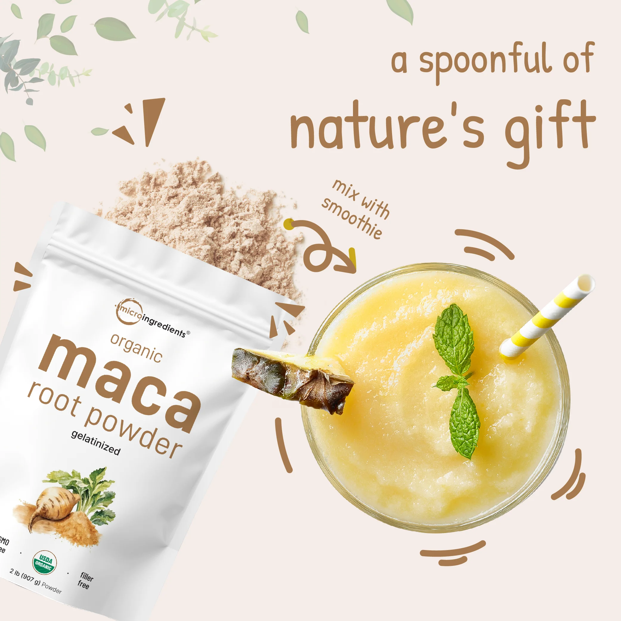 Micro Ingredients Organic Maca Root Powder 2 Pound - Image 6