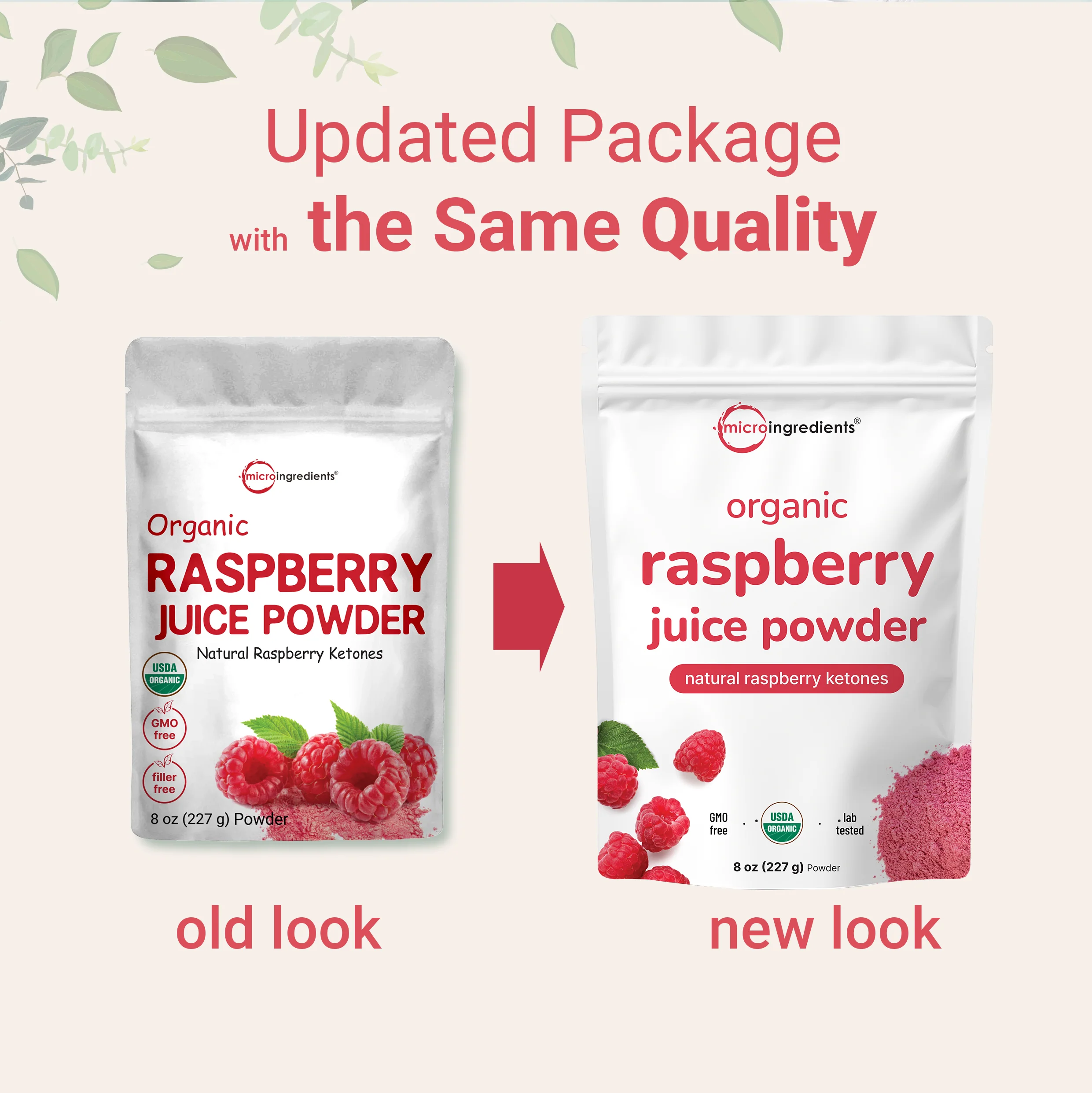 Micro Ingredients Organic Raspberry Juice Powder - Image 4