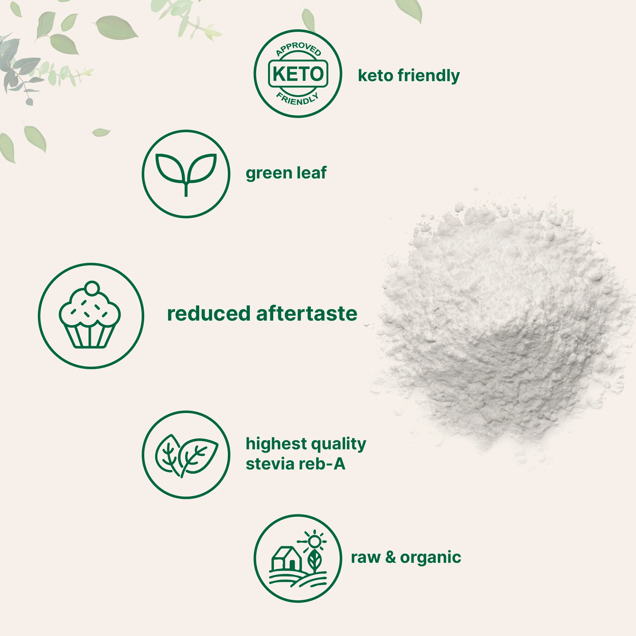 Micro Ingredients Organic Stevia Powder 8 Ounce - Image 4