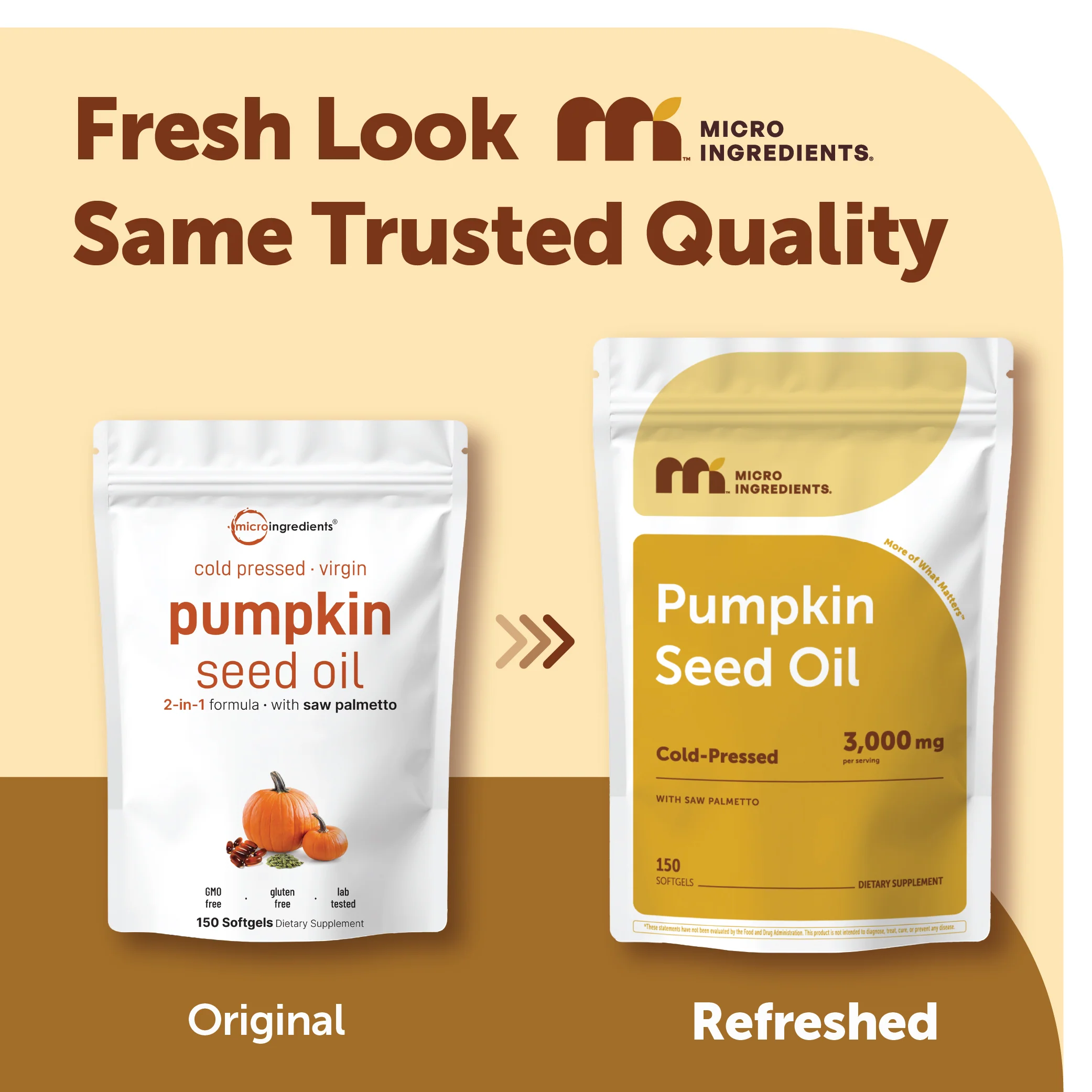 Micro Ingredients Pumpkin Seed Oil with Saw Palmetto Softgels - Image 5