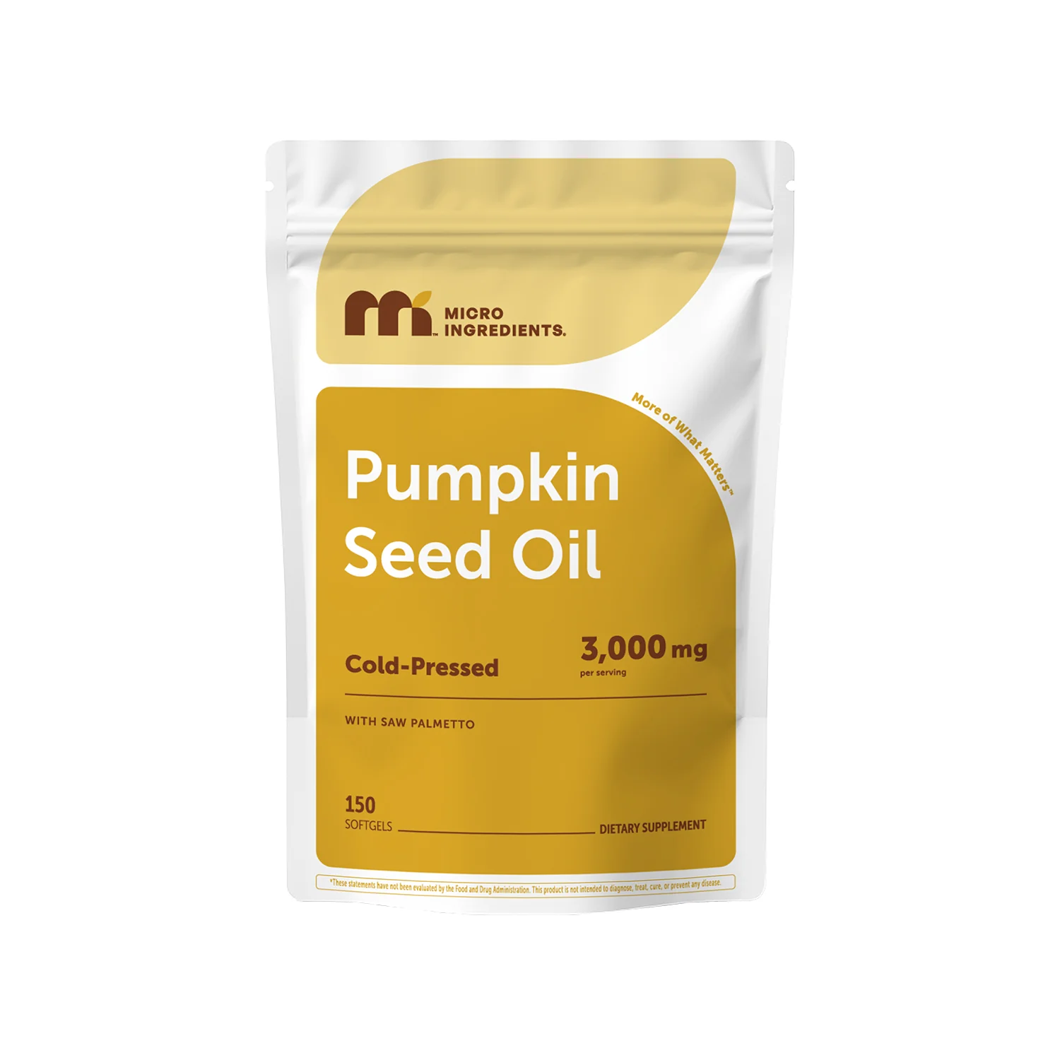 Micro Ingredients Pumpkin Seed Oil with Saw Palmetto Softgels - Image 6