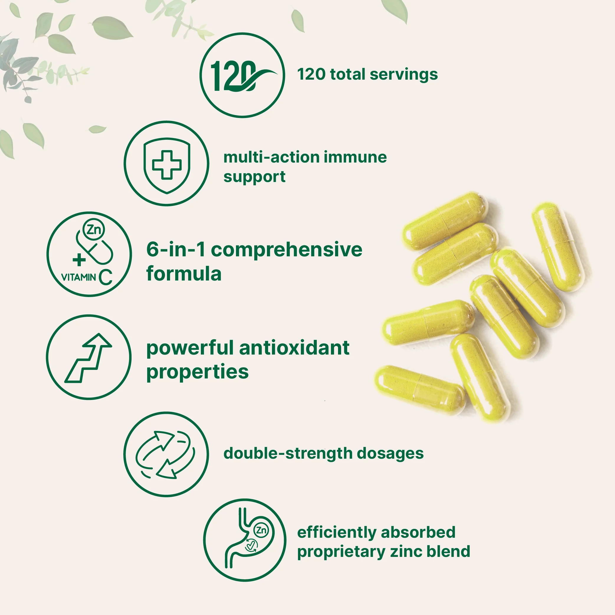 Micro Ingredients Quercetin with Vitamin C and Zinc - Image 4