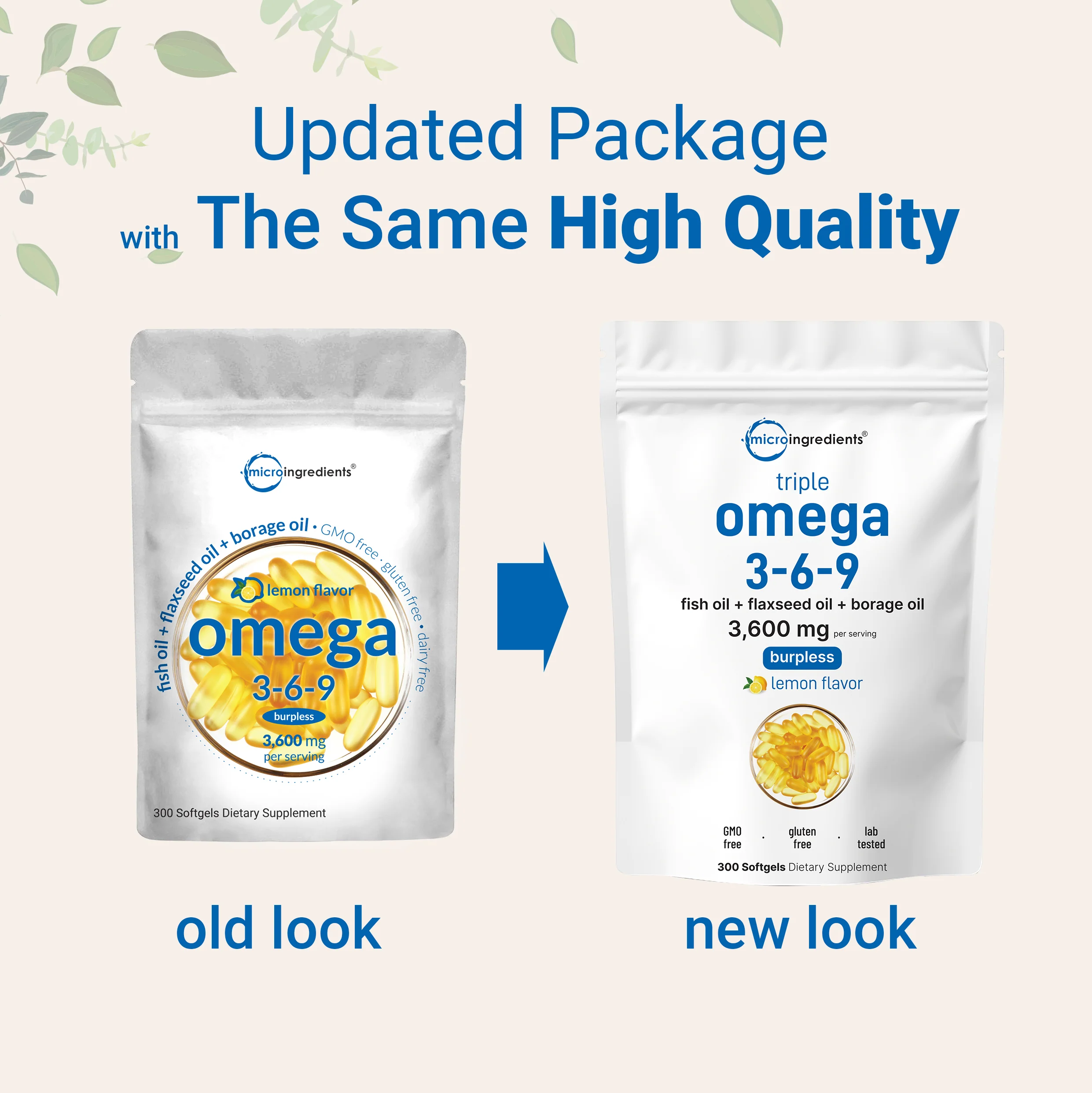 Micro Ingredients Ultra Omega 3-6-9 Softgels - Image 4